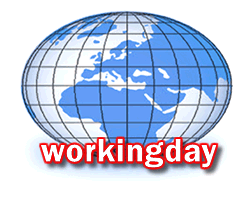 workingday global domains from NextDay and NextWorkingDay....